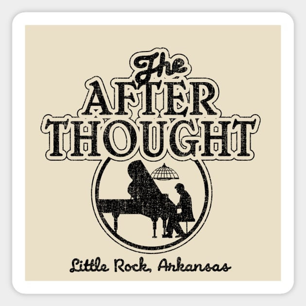 The After Thought Sticker by rt-shirts